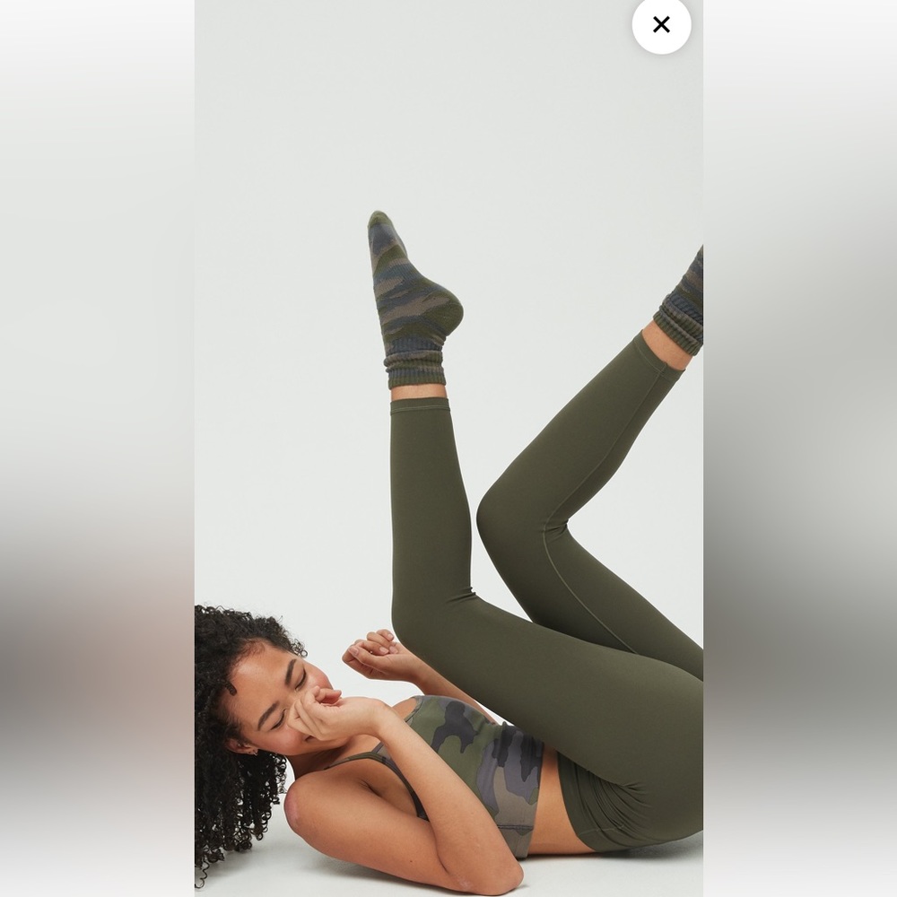 High-rise aligned style leggings